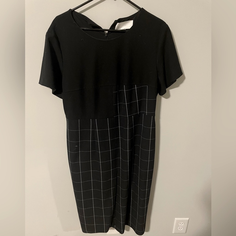 BOSS by Hugo Boss Argyle dress US size 12 - Midi dress